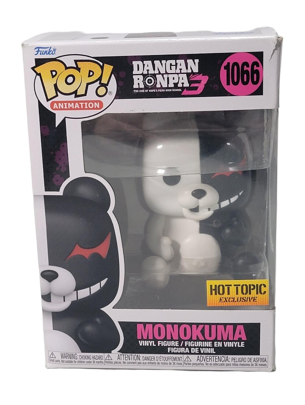 Funko Monokuma Hot Topic Exclusive Pop! #1066 Vinyl Figure